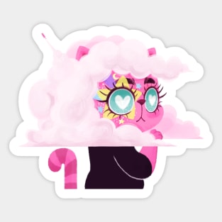 Cat Cloud Sticker